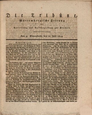 Die Tribüne Samstag 10. Juli 1819