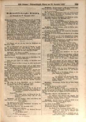 Verhandlungen der Ersten Kammer. Stenographische Berichte über die Verhandlungen der Ersten Kammer (Allgemeine preußische Staats-Zeitung) Mittwoch 28. November 1849