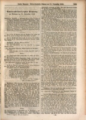 Verhandlungen der Zweiten Kammer. Stenographische Berichte über die Verhandlungen der Zweiten Kammer (Allgemeine preußische Staats-Zeitung) Mittwoch 21. November 1849