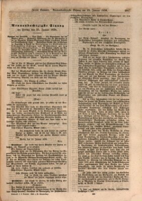 Verhandlungen der Zweiten Kammer. Stenographische Berichte über die Verhandlungen der Zweiten Kammer (Allgemeine preußische Staats-Zeitung) Freitag 25. Januar 1850