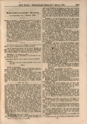 Verhandlungen der Zweiten Kammer. Stenographische Berichte über die Verhandlungen der Zweiten Kammer (Allgemeine preußische Staats-Zeitung) Donnerstag 7. Februar 1850