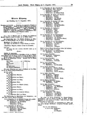 Verhandlungen der Zweiten Kammer. Stenographische Berichte über die Verhandlungen der Zweiten Kammer (Allgemeine preußische Staats-Zeitung) Dienstag 2. Dezember 1851