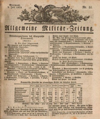 Allgemeine Militär-Zeitung Mittwoch 9. Juli 1828