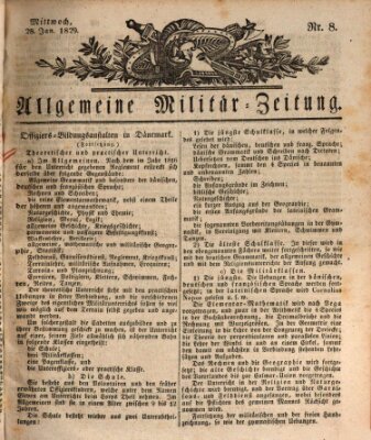 Allgemeine Militär-Zeitung Mittwoch 28. Januar 1829