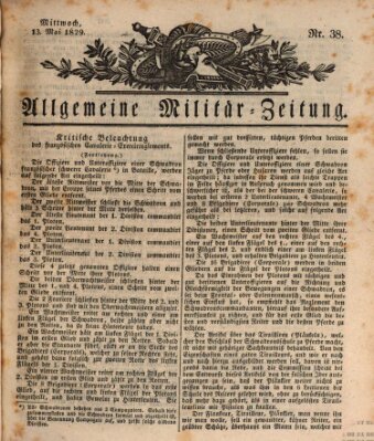 Allgemeine Militär-Zeitung Mittwoch 13. Mai 1829
