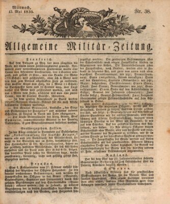 Allgemeine Militär-Zeitung Mittwoch 12. Mai 1830