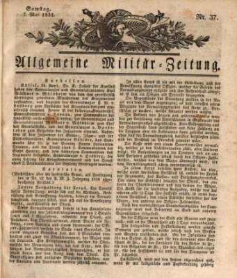 Allgemeine Militär-Zeitung Samstag 7. Mai 1831