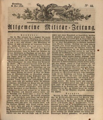 Allgemeine Militär-Zeitung Samstag 30. Mai 1840