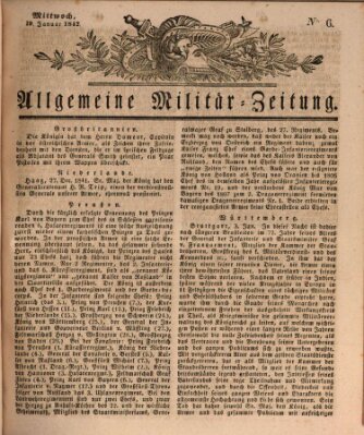 Allgemeine Militär-Zeitung Mittwoch 19. Januar 1842