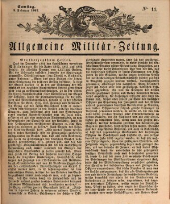 Allgemeine Militär-Zeitung Samstag 5. Februar 1842