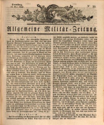 Allgemeine Militär-Zeitung Samstag 14. Mai 1842