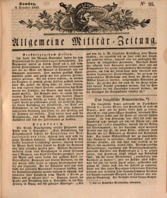 Allgemeine Militär-Zeitung Samstag 8. Oktober 1842