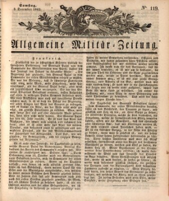 Allgemeine Militär-Zeitung Samstag 3. Dezember 1842