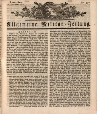 Allgemeine Militär-Zeitung Donnerstag 22. Dezember 1842