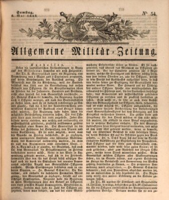 Allgemeine Militär-Zeitung Samstag 6. Mai 1843