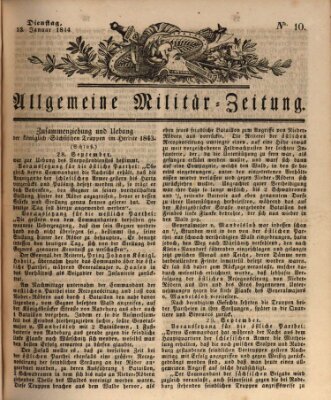 Allgemeine Militär-Zeitung Dienstag 23. Januar 1844