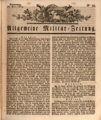 Allgemeine Militär-Zeitung Donnerstag 30. Mai 1844