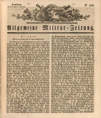 Allgemeine Militär-Zeitung Samstag 5. Oktober 1844