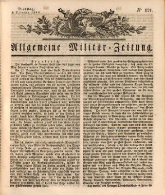 Allgemeine Militär-Zeitung Dienstag 8. Oktober 1844