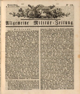 Allgemeine Militär-Zeitung Donnerstag 9. Oktober 1845