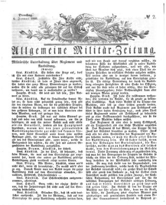 Allgemeine Militär-Zeitung Dienstag 4. Januar 1848