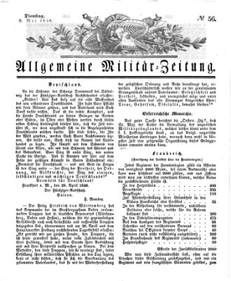 Allgemeine Militär-Zeitung Dienstag 9. Mai 1848