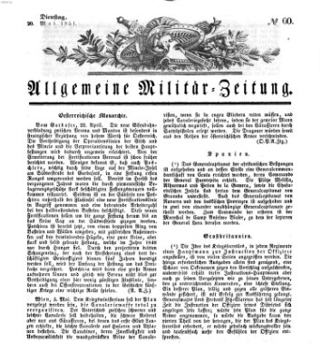 Allgemeine Militär-Zeitung Dienstag 20. Mai 1851