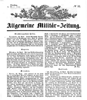 Allgemeine Militär-Zeitung Dienstag 2. Mai 1854