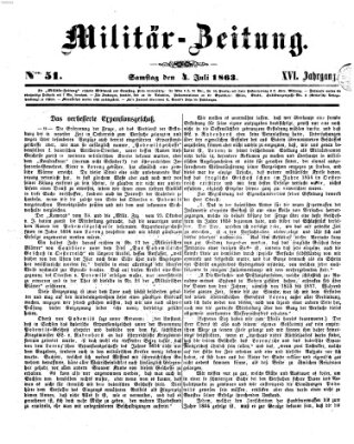 Militär-Zeitung Samstag 4. Juli 1863