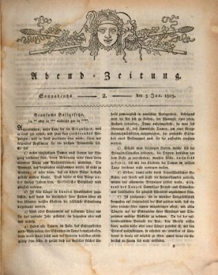 Abend-Zeitung Samstag 5. Januar 1805