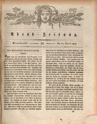 Abend-Zeitung Samstag 20. April 1805