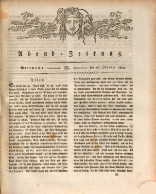 Abend-Zeitung Mittwoch 16. Oktober 1805