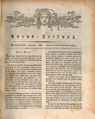 Abend-Zeitung Samstag 8. Februar 1806