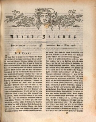 Abend-Zeitung Samstag 3. Mai 1806