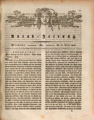 Abend-Zeitung Mittwoch 30. Juli 1806