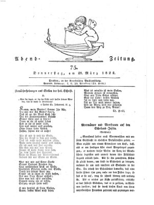 Abend-Zeitung Donnerstag 28. März 1822