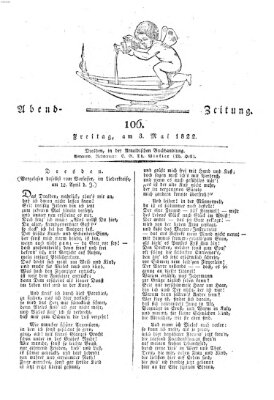 Abend-Zeitung Freitag 3. Mai 1822