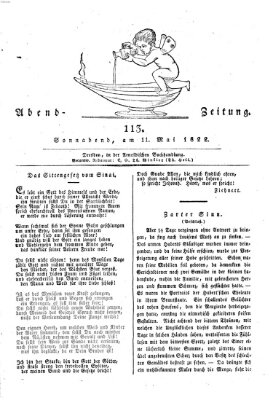 Abend-Zeitung Samstag 11. Mai 1822