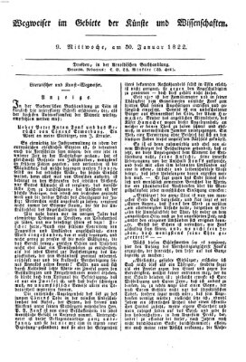 Abend-Zeitung Mittwoch 30. Januar 1822