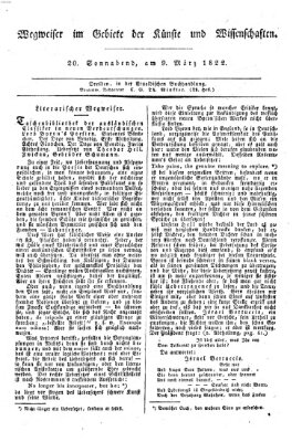 Abend-Zeitung Samstag 9. März 1822