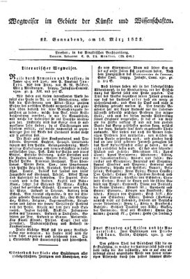 Abend-Zeitung Samstag 16. März 1822