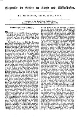 Abend-Zeitung Samstag 23. März 1822