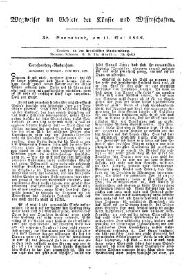 Abend-Zeitung Samstag 11. Mai 1822