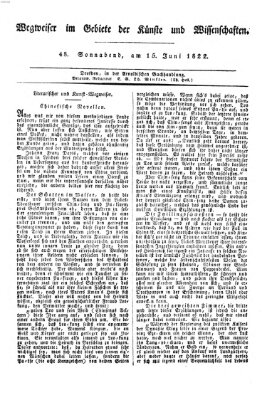 Abend-Zeitung Samstag 15. Juni 1822