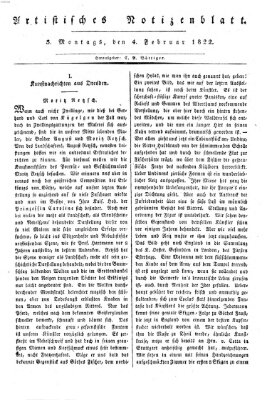 Abend-Zeitung Montag 4. Februar 1822