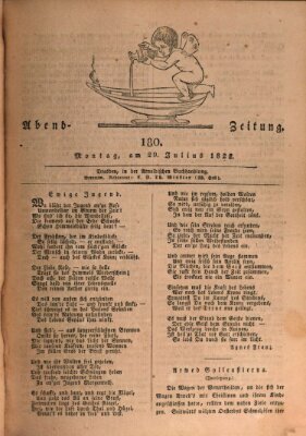 Abend-Zeitung Montag 29. Juli 1822