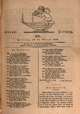 Abend-Zeitung Freitag 30. August 1822