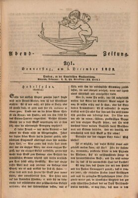 Abend-Zeitung Donnerstag 5. Dezember 1822