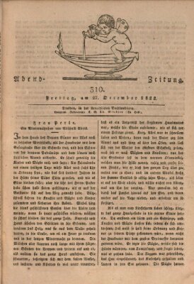 Abend-Zeitung Freitag 27. Dezember 1822