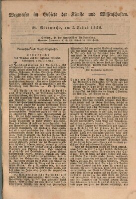 Abend-Zeitung Mittwoch 3. Juli 1822